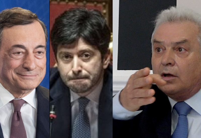 Draghi, Speranza, Giorgianni